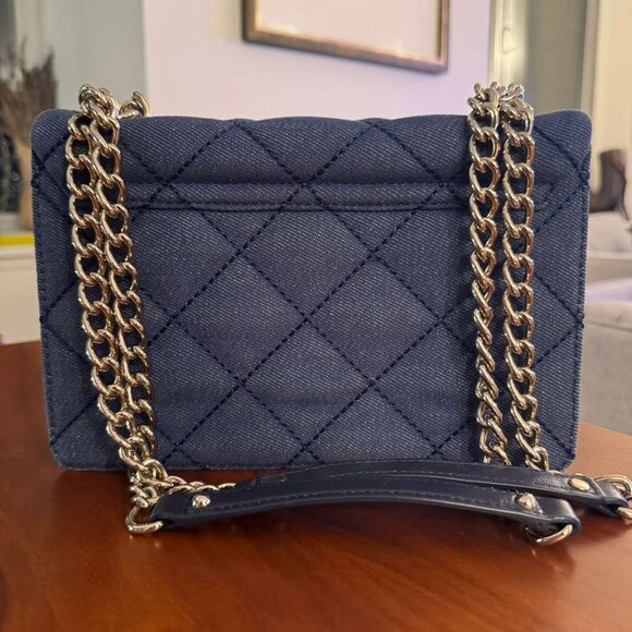 Kate Spade New York Emerson Place Quilted Denim Vivenna Crossbody Bag - Picture 2 of 6